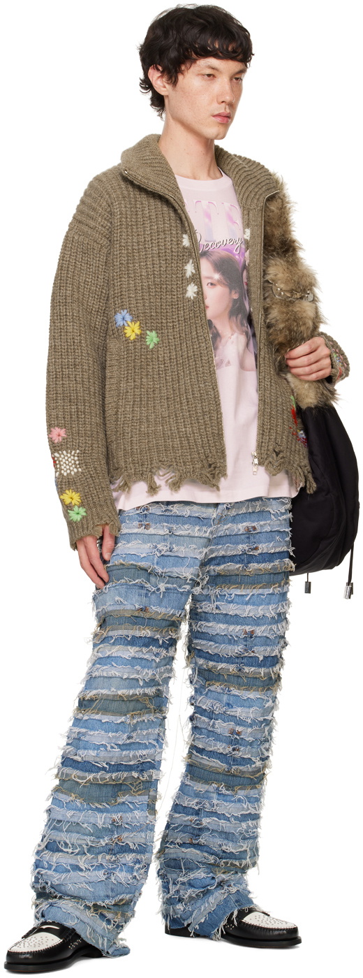 doublet Blue Mummy Upcycle Jeans