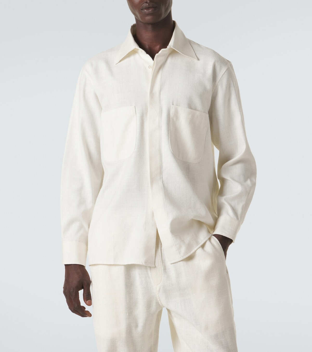 Saman Amel Silk shirt