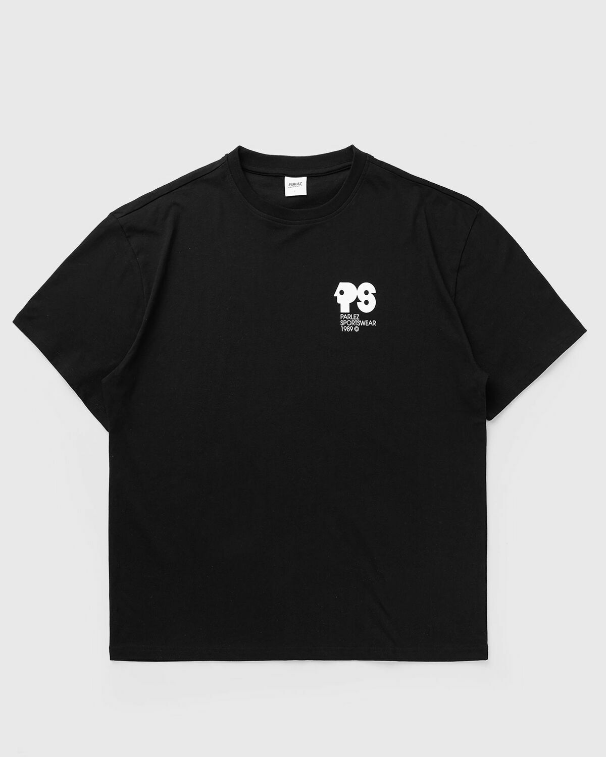 Parlez Broadcast Oversized Tee Black Mens Shortsleefe