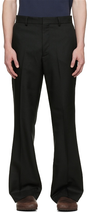 Photo: Second/Layer SSENSE Exclusive Black Passo Trousers