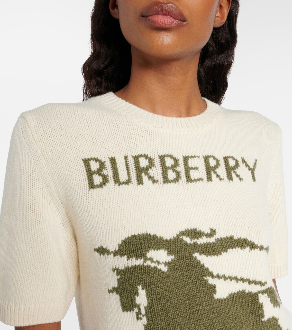 Burberry EKD wool and cashmere sweater