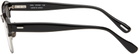 YUICHI TOYAMA. Black & Silver Oma Glasses