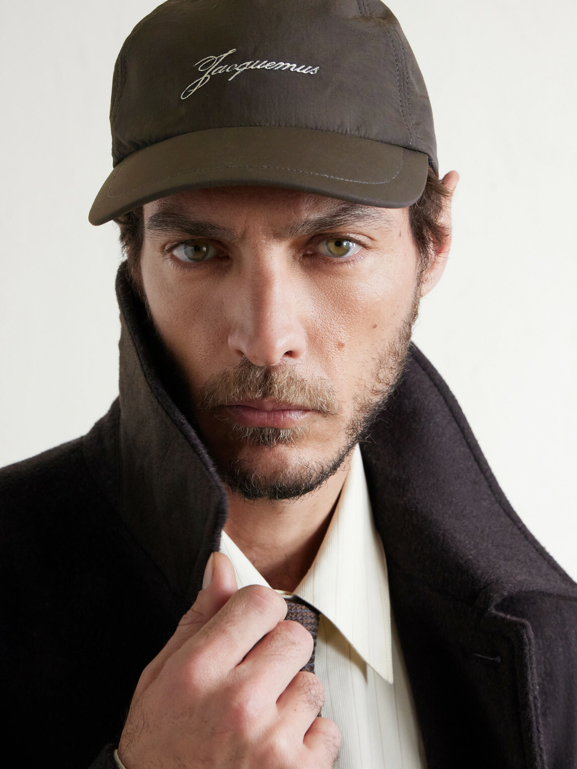 Jacquemus - Baluchon Logo-Embroidered Shell Baseball Cap - Brown