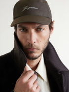 Jacquemus - Baluchon Logo-Embroidered Shell Baseball Cap - Brown