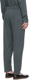 Massimo Alba Blue Cotton Lounge Pants