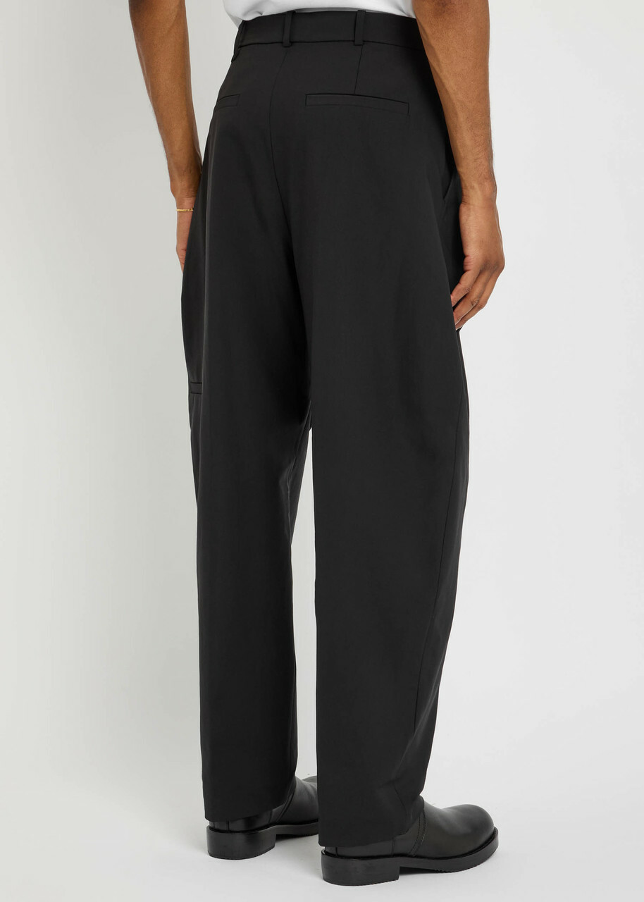 Jacquemus Le Pantalon Aero Woven Trousers Black Jacquemus