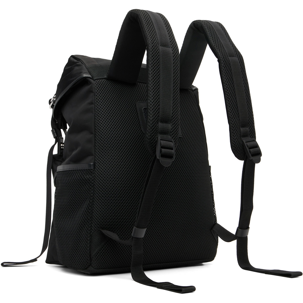 Maison Margiela Black High Tech Medium Backpack
