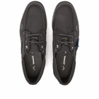 A-COLD-WALL* x Timberland 3 Eye Lug Boat Shoe in Black