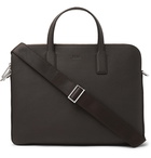 Hugo Boss - Crosstown Full-Grain Leather Briefcase - Brown