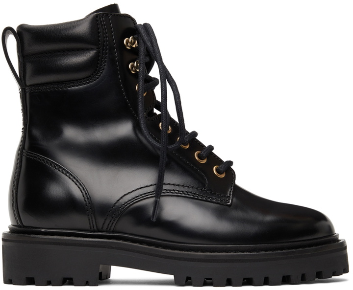 Photo: Isabel Marant Black Campah Combat Boots