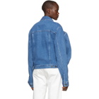 Y/Project Blue Double Front Denim Jacket