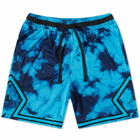 Air Jordan Men's Dri-Fit All Over Print Diamond Short in Laser Blue/Navy/Black