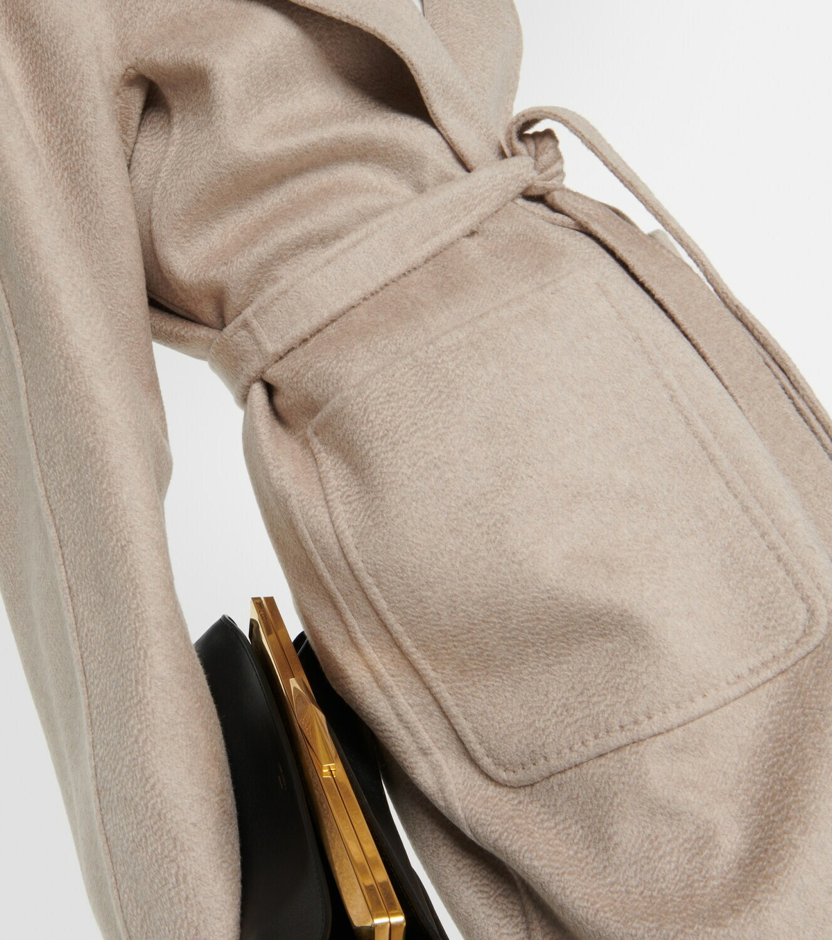 Max Mara Lilia cashmere wrap coat