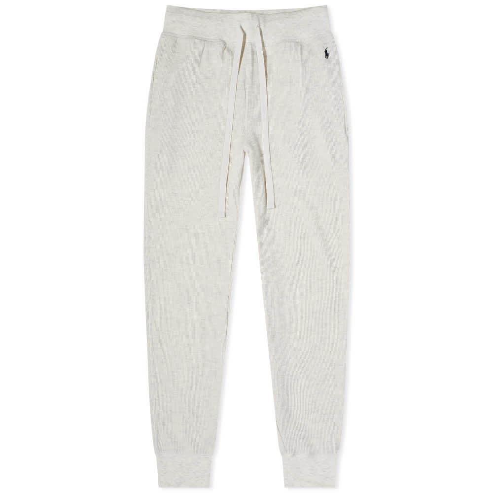 Polo Ralph Lauren cuffed joggers in grey with pony logo