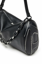 Diesel Load-D-Shoulder bag in brushed laminated PU - Shoulder Bags - Unisex - Black