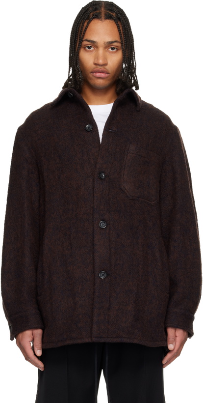 Photo: Song for the Mute Burgundy Painter's Jacket