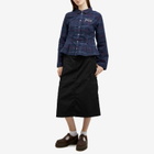 Brain Dead Women's Mesa School Shirt in Blue Multi