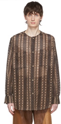 Andersson Bell Brown Acrylic Shirt
