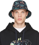 Paul Smith Navy Paisley Bucket Hat