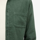 Portuguese Flannel Men's Teca Flannel Shirt in Moss Green