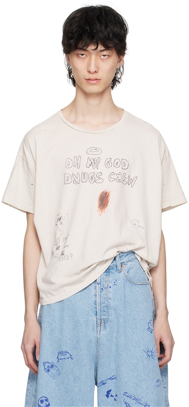 Photo: PALY Off-White 'Drugs Crew' T-Shirt