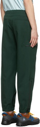 Lanvin Green Virgin Wool Lounge Pants