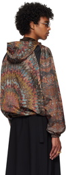 Khoki Multicolor American Quilts-Print Pull-Over Jacket