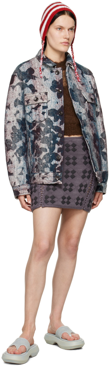 VITELLI Multicolor Doomboh Trucker Jacket