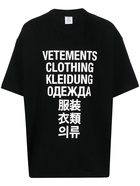 VETEMENTS - Logo T-shirt