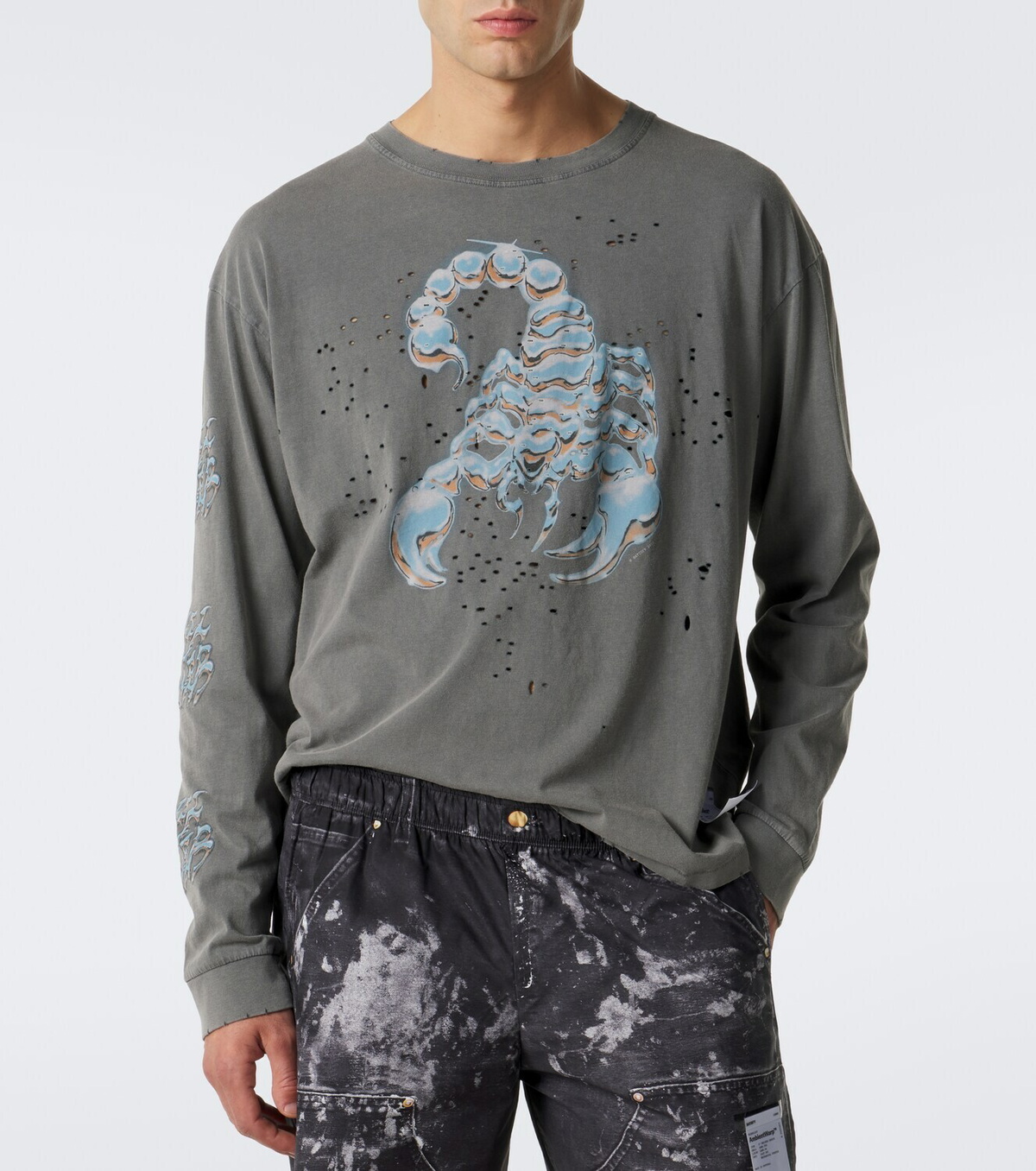 Satisfy MothTech printed cotton jersey T-Shirt