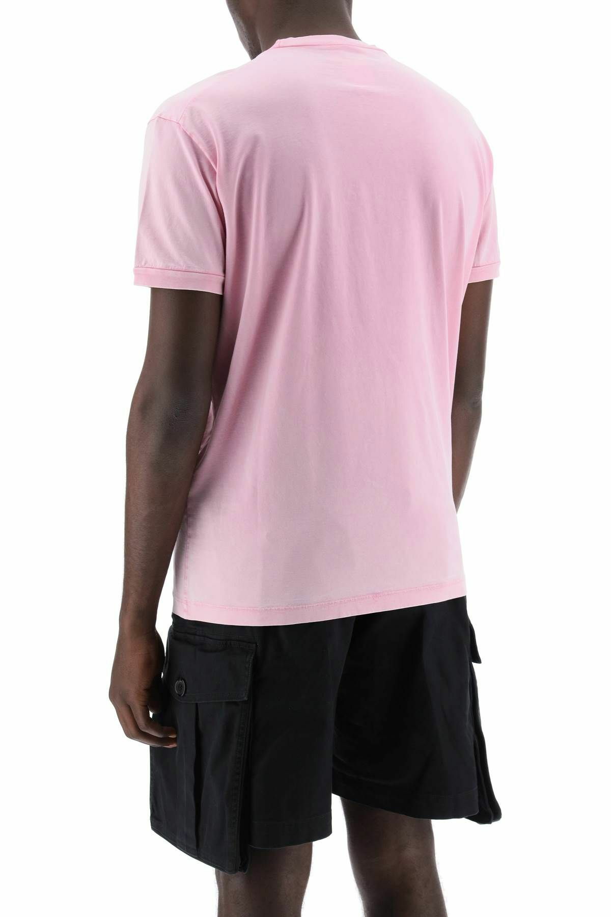 【関税込み】Dsquared2 ピンク Preppy Muscle Fit Tシャツ DSQUARED2 