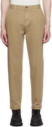 Hugo Tan Four-Pocket Trousers