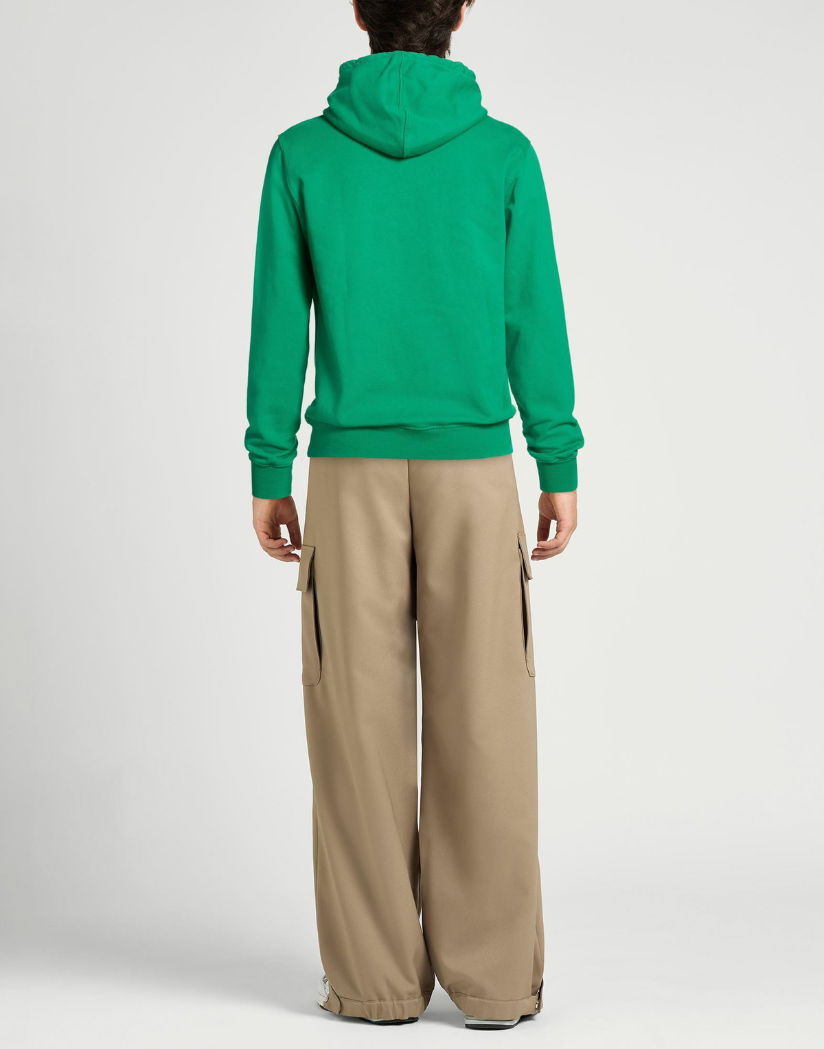Colorful Standard Mens Sweatshirt in Green