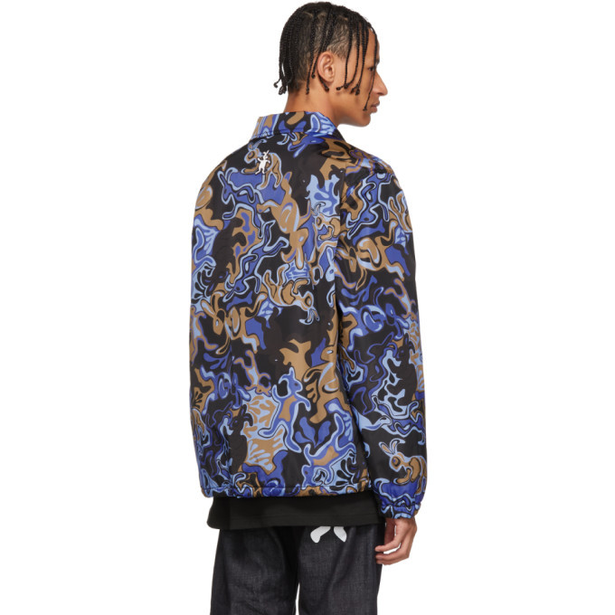 Marni Dance Bunny Multicolor Camo Bomber Jacket Marni