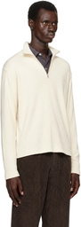 ANOTHER ASPECT Off-White Another 1.0 Zip Sweatshirt