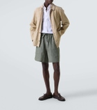 Saman Amel Linen shorts