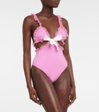 Giambattista Valli - Ruffle-trimmed swimsuit