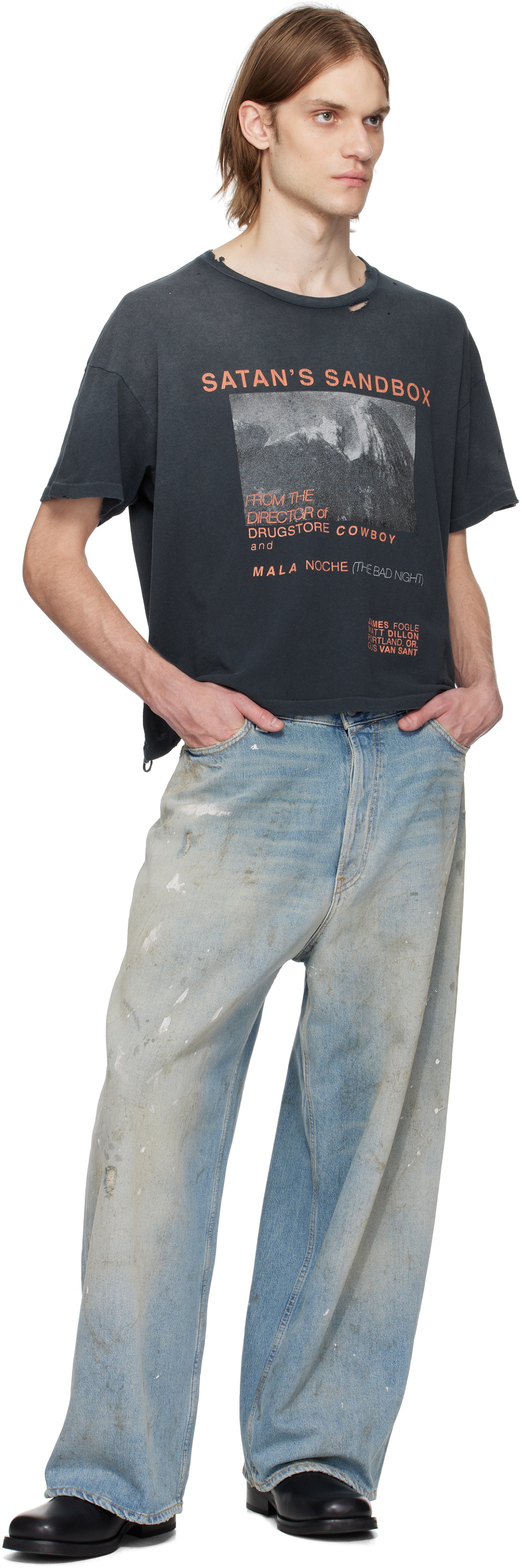 PALY Black 'Satan's Sandbox' T-shirt PALY