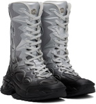 Rombaut Silver & Black Nucleo Boots