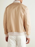 Paul Smith - Cotton-Blend Twill Bomber Jacket - Neutrals
