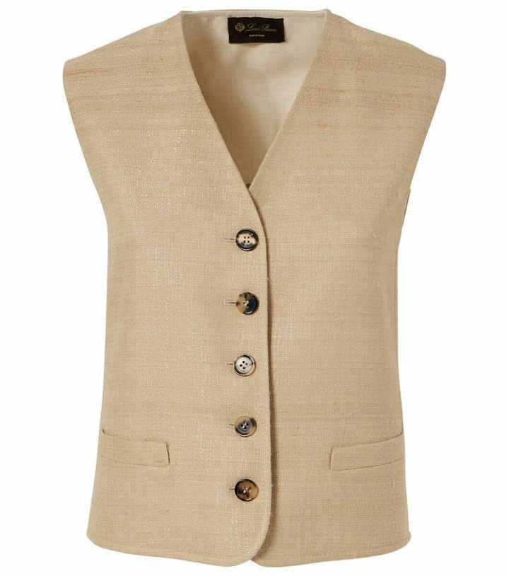 Photo: Loro Piana Rob silk vest