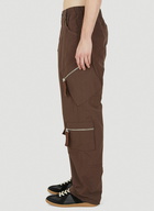 Le Cargo Marrone Pants in Brown