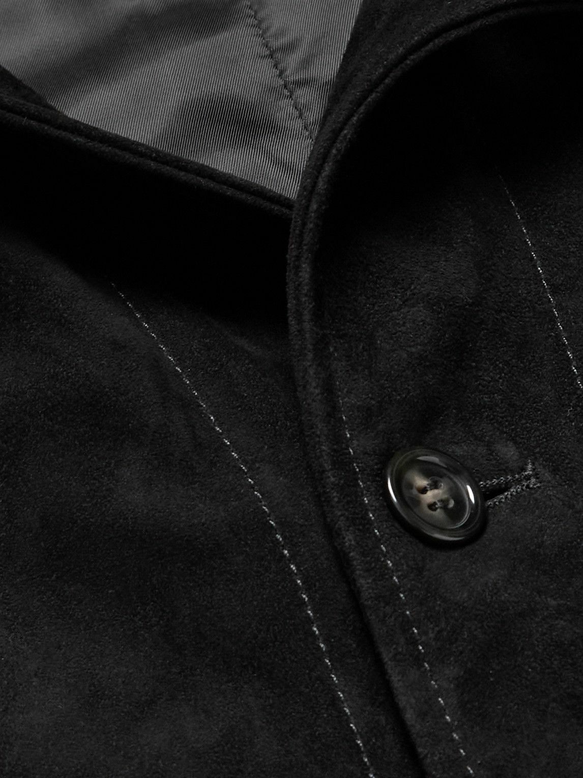 Kingsman - Suede Chore Jacket - Black