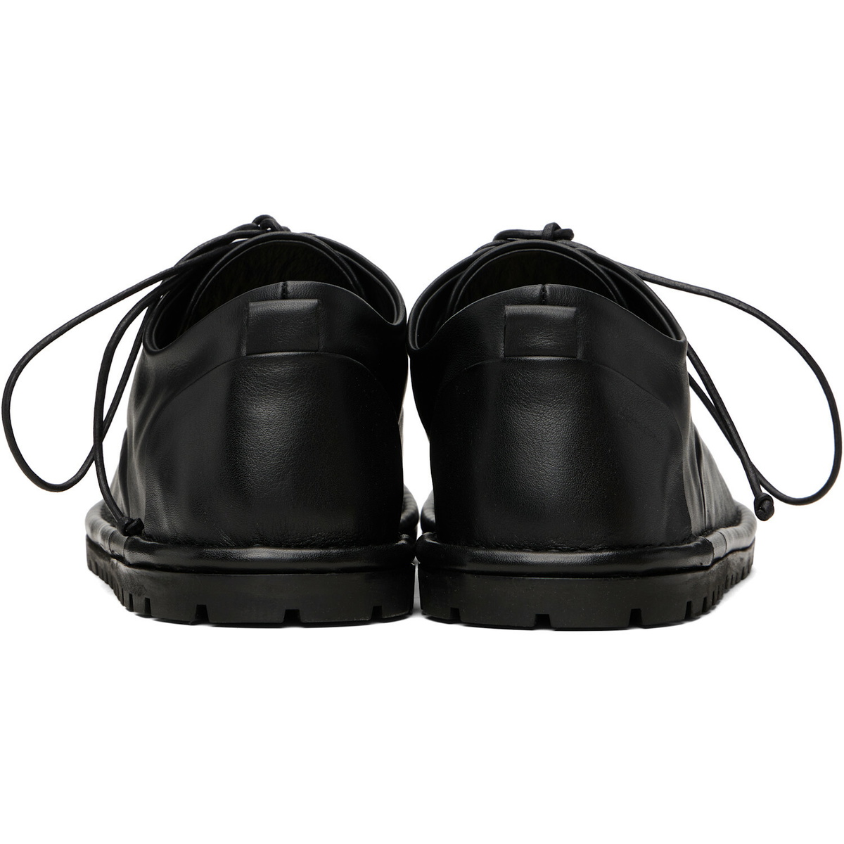 Marsèll Gomme Black Sancrispa Leather Derbys