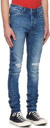 Ksubi Blue Van Winkle Hilite Jeans