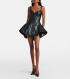 David Koma Ruffled midi dress
