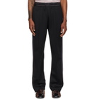 Wales Bonner Black Form Track Pants