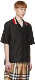 Burberry Black Cotton Shirt
