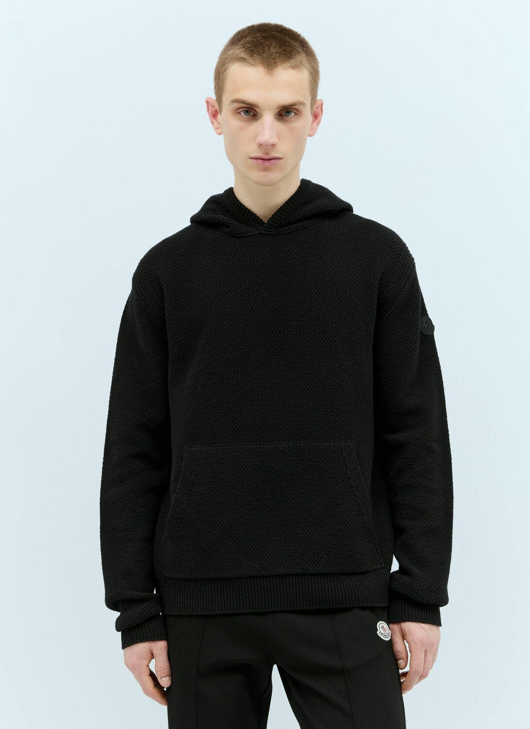 Moncler Wool Hooded Sweatshirt