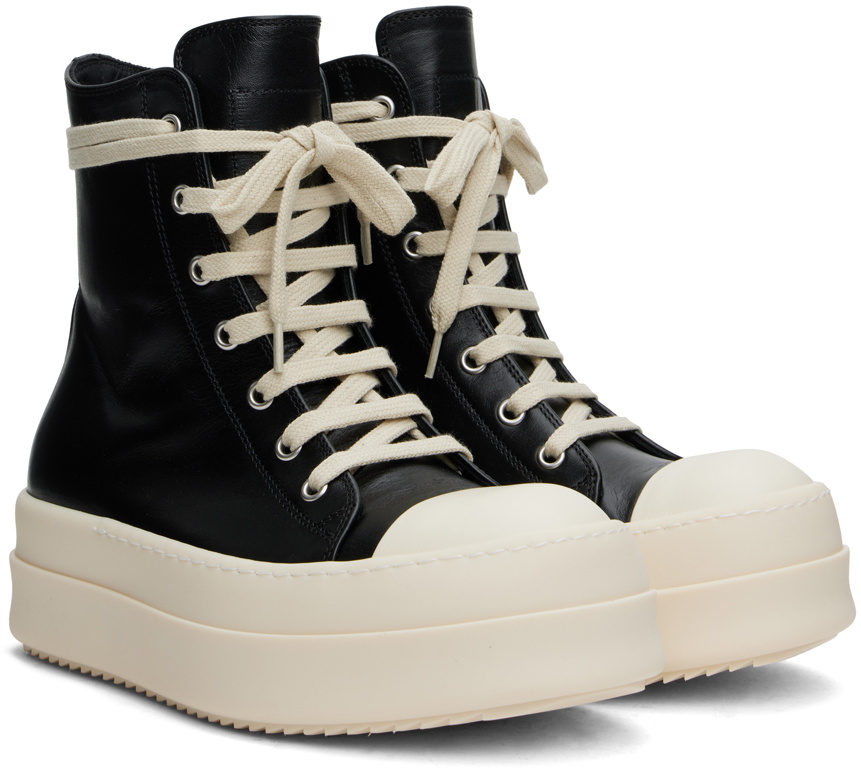 Rick Owens Black Porterville Mega Bumper Sneaks Sneakers Rick Owens